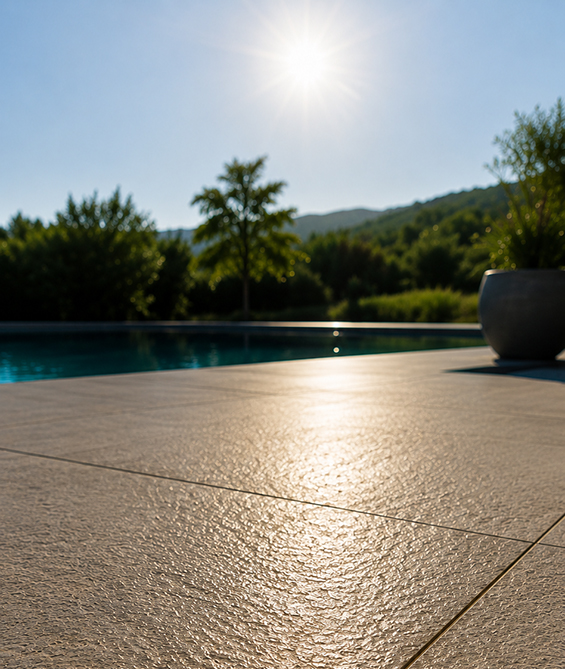 carrelage terrasse chaleur